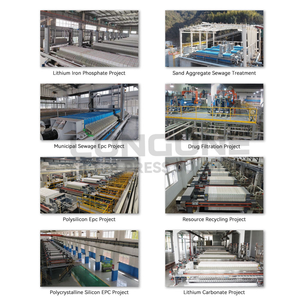 Application of Filter Press