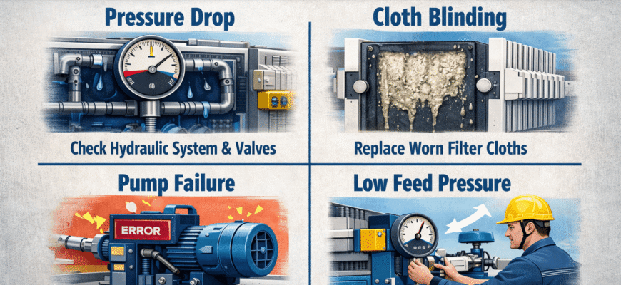 filter press troubleshooting