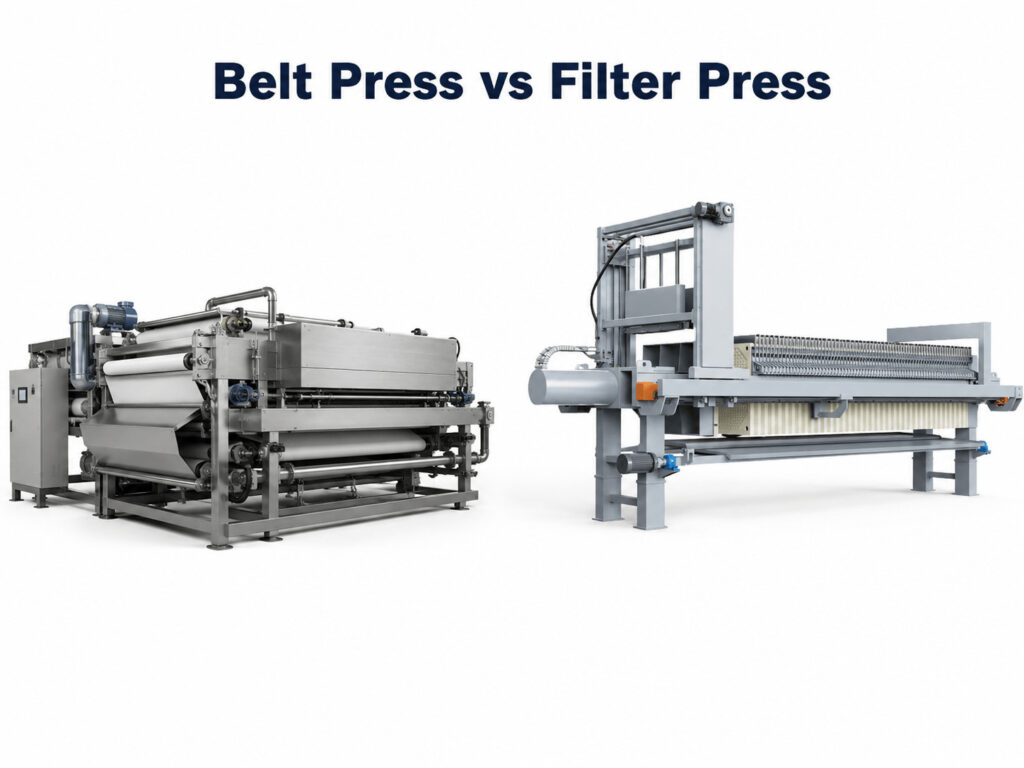 Belt Press vs Filter Press