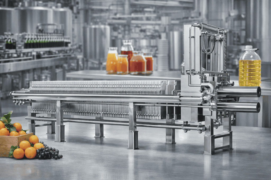 Filter Press for the Food Industry