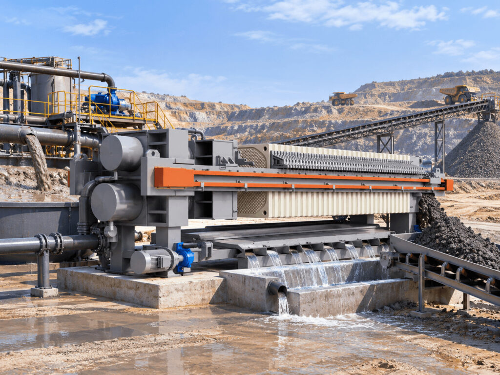 mining filter press